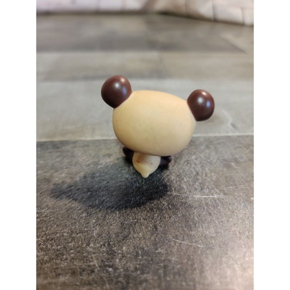 Littlest pet shop LPS brown panda hasbro toy figure - Picture 4 of 5